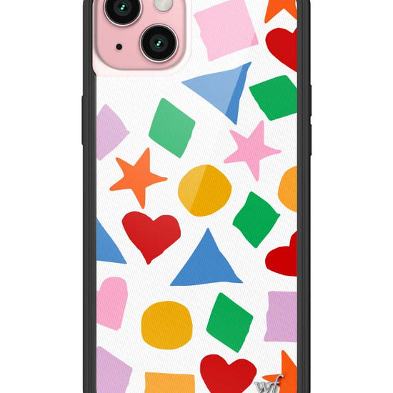 Wildflower iPhone case 15 Plus Slushy Noobz Shapes and Colors Red Cute