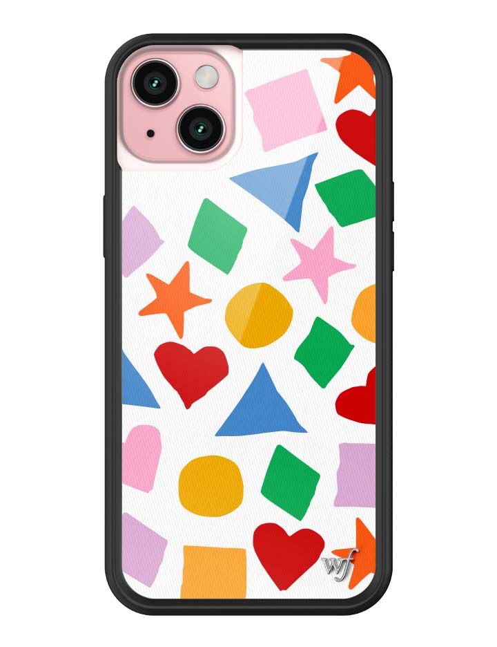 Wildflower iPhone case 15 Plus Slushy Noobz Shapes and Colors Red Cute