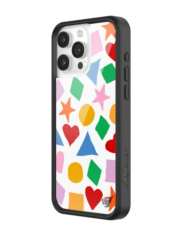 Wildflower iPhone case 15 Pro Max Slushy Noobz Shapes and Colors Red Cute