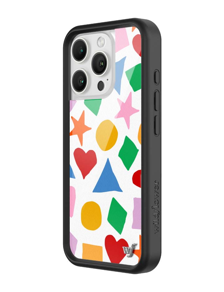Wildflower iPhone case 16 Pro Slushy Noobz Shapes and Colors Red Cute