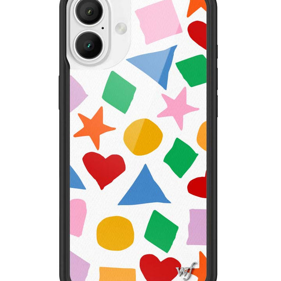 Wildflower iPhone case 16 Plus Slushy Noobz Shapes and Colors Red Cute