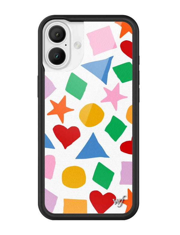 Wildflower iPhone case 16 Plus Slushy Noobz Shapes and Colors Red Cute