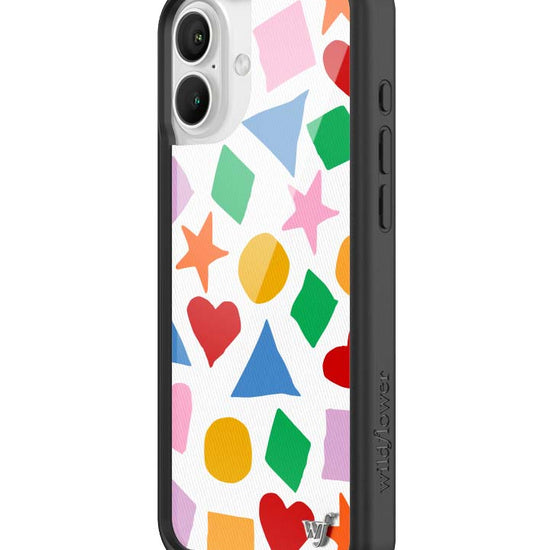 Wildflower iPhone case 16 Plus Slushy Noobz Shapes and Colors Red Cute