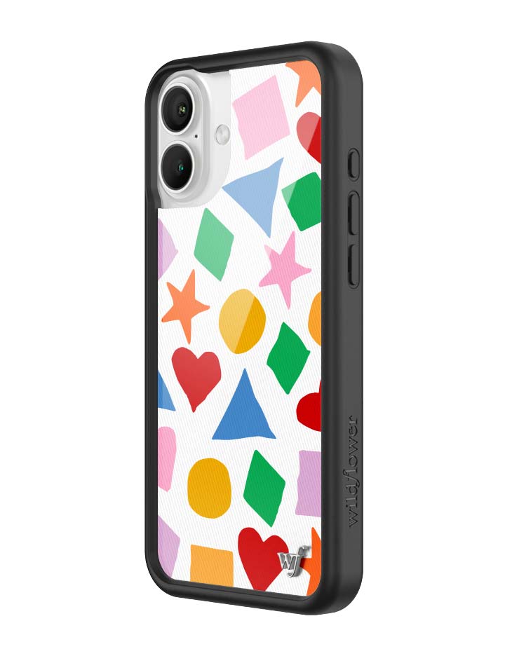 Wildflower iPhone case 16 Plus Slushy Noobz Shapes and Colors Red Cute