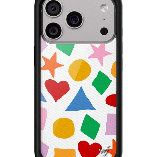 Wildflower iPhone case 17 Pro Slushy Noobz Shapes and Colors Red Cute