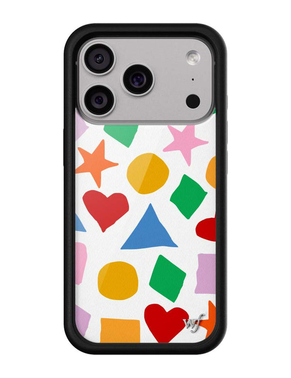 Wildflower iPhone case 17 Pro Slushy Noobz Shapes and Colors Red Cute