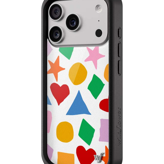 Wildflower iPhone case 17 Pro Slushy Noobz Shapes and Colors Red Cute