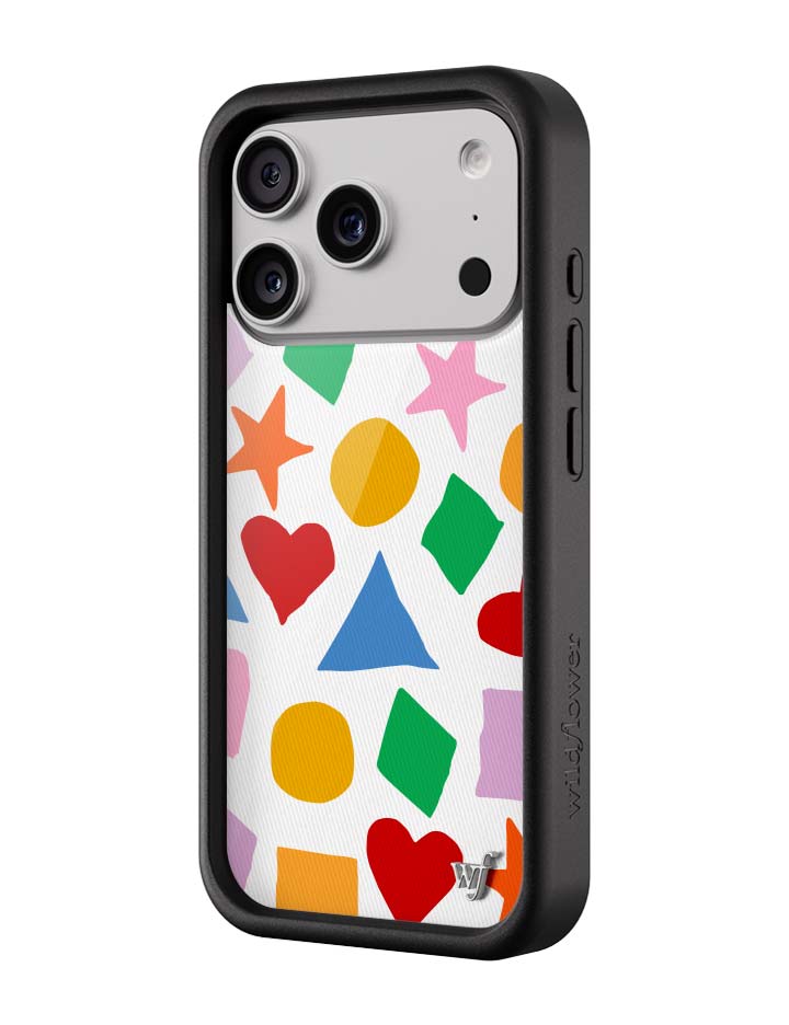 Wildflower iPhone case 17 Pro Slushy Noobz Shapes and Colors Red Cute