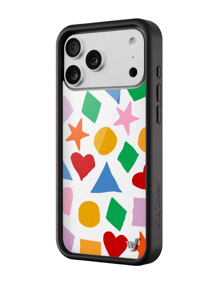 Slushy Noobz Shapes and Colors iPhone 17 Pro Max Case – Wildflower