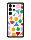 Wildflower Galaxy S25 case Ultra Slushy Noobz Shapes and Colors Red Cute