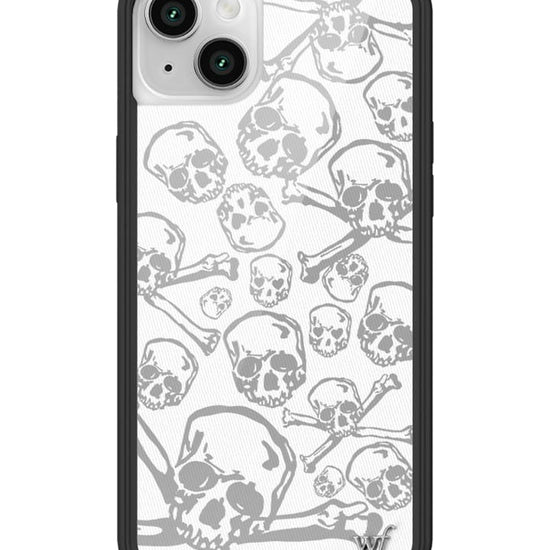 wildflower skull girl iphone 14