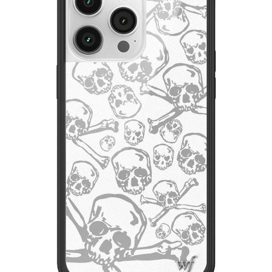 wildflower skull girl iphone 14promax