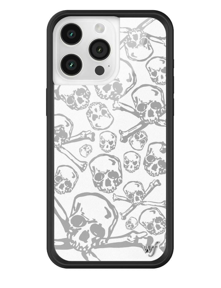 Wildflower iPhone case 15 Pro Max Skull Girl cute