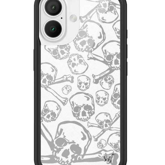 Wildflower iPhone case 16 Skull Girl cute