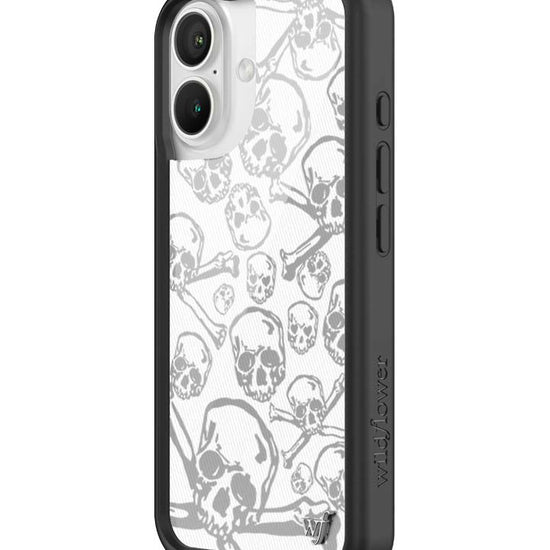 Wildflower iPhone case 16 Skull Girl cute