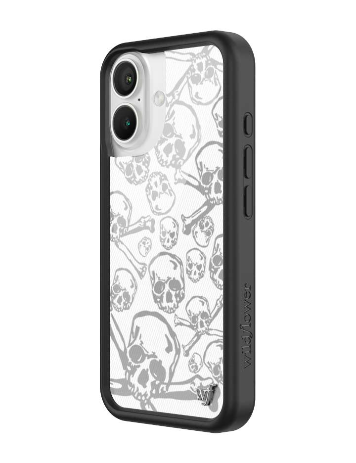 Wildflower iPhone case 16 Skull Girl cute