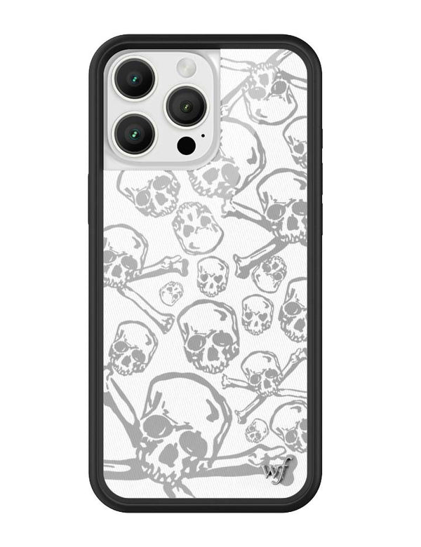 Wildflower iPhone case 16 Pro Max Skull Girl cute