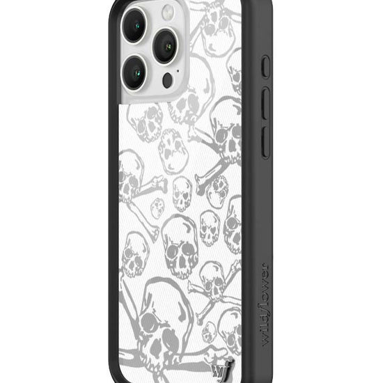 Wildflower iPhone case 16 Pro Max Skull Girl cute