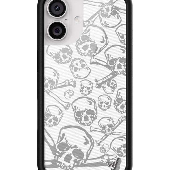 Wildflower iPhone case 17 Skull Girl cute