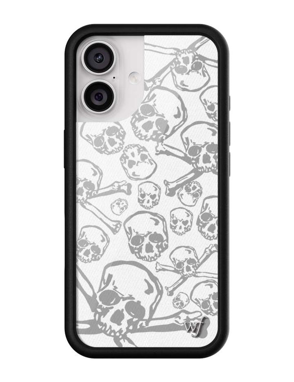Wildflower iPhone case 17 Skull Girl cute