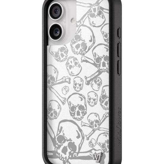 Wildflower iPhone case 17 Skull Girl cute
