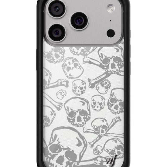 Wildflower iPhone case 17 Pro Skull Girl cute