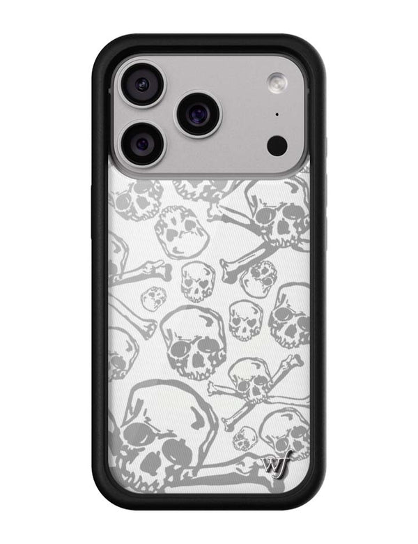 Wildflower iPhone case 17 Pro Skull Girl cute