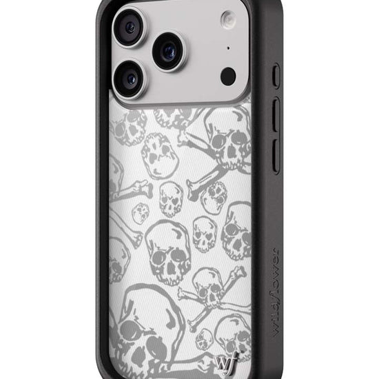 Wildflower iPhone case 17 Pro Skull Girl cute