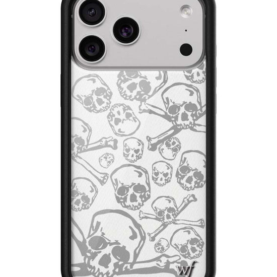 Wildflower iPhone case 17 Pro Max Skull Girl cute