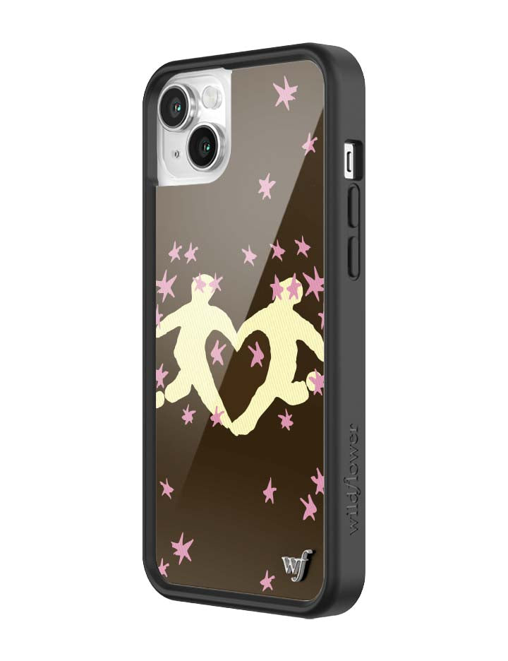 Wildflower iPhone case 14 Slushy Noobz Soulmates Brown Heart Cute