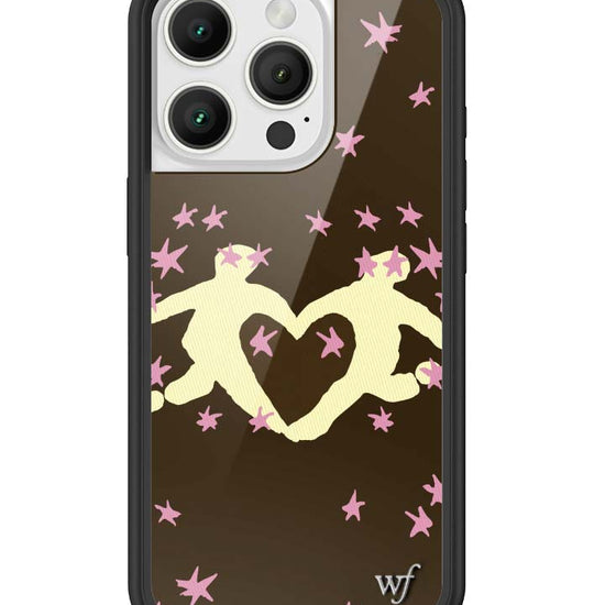 Wildflower iPhone case 16 Pro Slushy Noobz Soulmates Brown Heart Cute