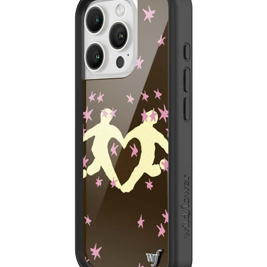 Wildflower iPhone case 16 Pro Slushy Noobz Soulmates Brown Heart Cute