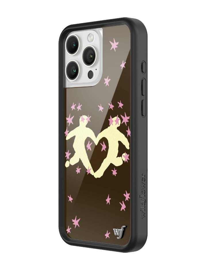 Wildflower iPhone case 16 Pro Max Slushy Noobz Soulmates Brown Heart Cute