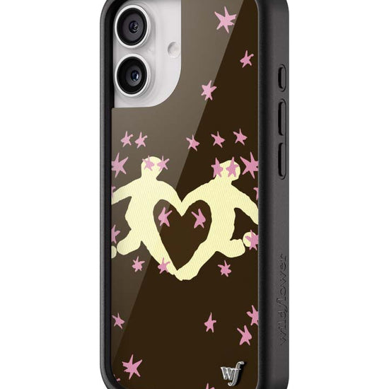Wildflower iPhone case 17 Slushy Noobz Soulmates Brown Heart Cute