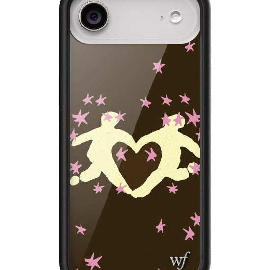 Wildflower iPhone case 17 air Slushy Noobz Soulmates Brown Heart Cute