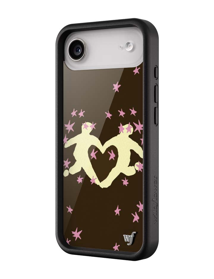 Wildflower iPhone case 17 air Slushy Noobz Soulmates Brown Heart Cute