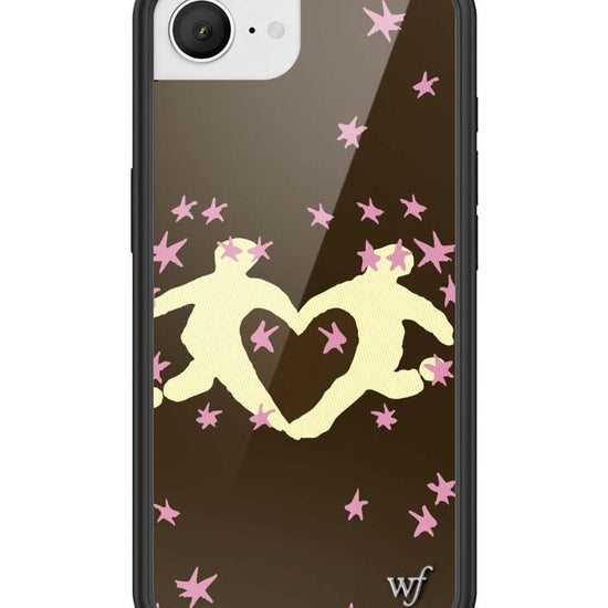 Wildflower iPhone case 17e Slushy Noobz Soulmates Brown Heart Cute