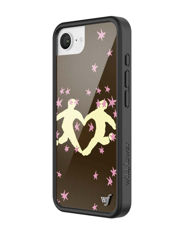 Wildflower iPhone case 17e Slushy Noobz Soulmates Brown Heart Cute