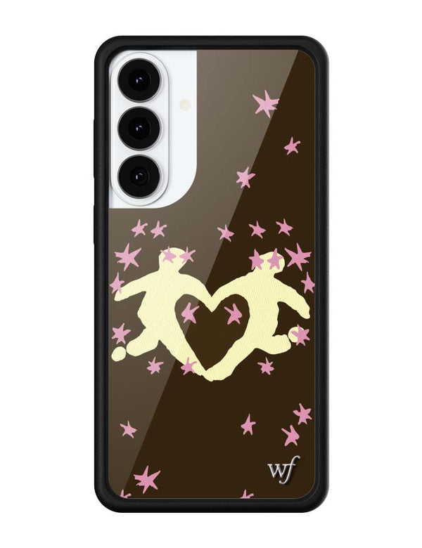 Wildflower Galaxy S26 case Plus Slushy Noobz Soulmates Brown Heart Cute