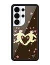 Wildflower Galaxy S26 case Ultra Slushy Noobz Soulmates Brown Heart Cute
