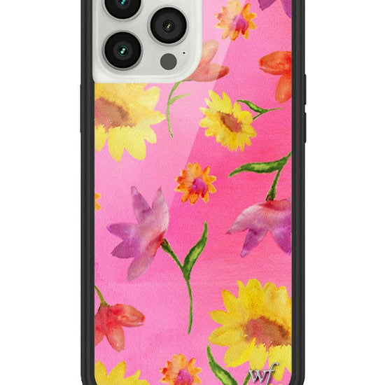 Wildflower Sunflower Spring Floral iPhone 13 Pro Max Case