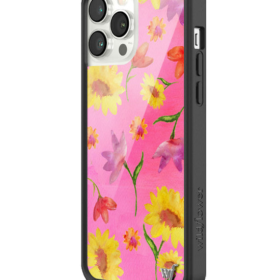 Wildflower Sunflower Spring Floral iPhone 13 Pro Max Case