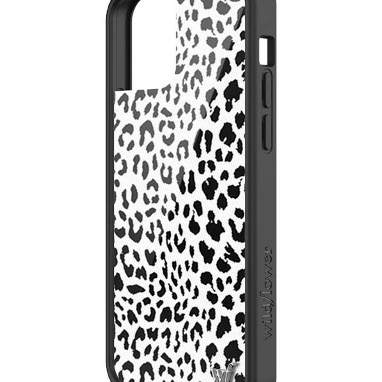 Wildflower iPhone case 12/12 Pro Snow Meow Leopard White Cute