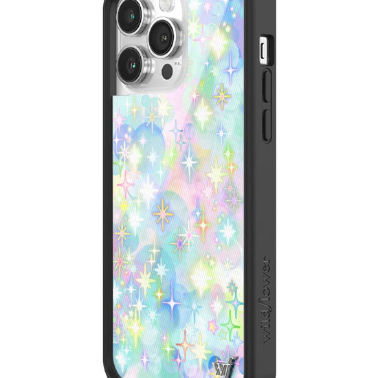 Wildflower iPhone case 14 Pro Max Sparkle City Stars Cute