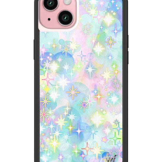 Wildflower iPhone case 15 Plus Sparkle City Stars Cute