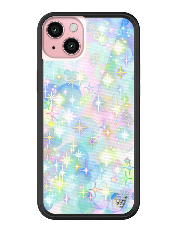 Wildflower iPhone case 15 Plus Sparkle City Stars Cute