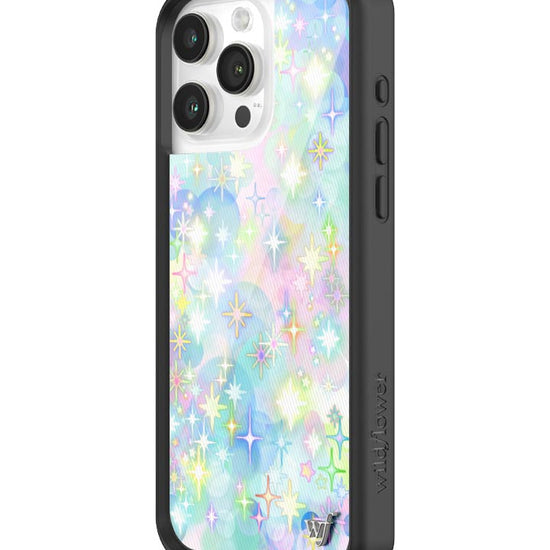 Wildflower iPhone case 15 Pro Max Sparkle City Stars Cute
