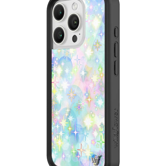 Wildflower iPhone case 16 Pro Sparkle City Stars Cute
