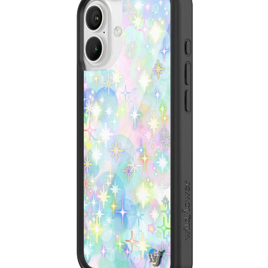 Wildflower iPhone case 16 Plus Sparkle City Stars Cute