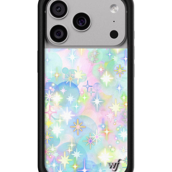 Wildflower iPhone case 17 Pro Sparkle City Stars Cute